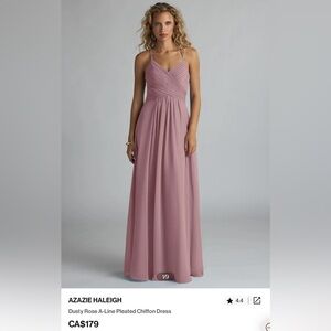 AZAZIE Dusty Rose Bridesmaid Dress